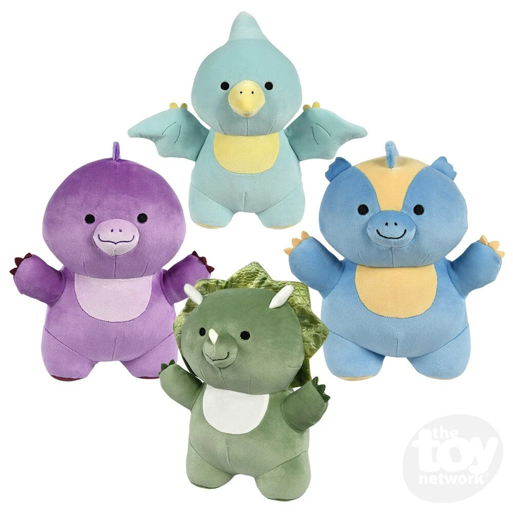 10" Kawaii Dinosaurs