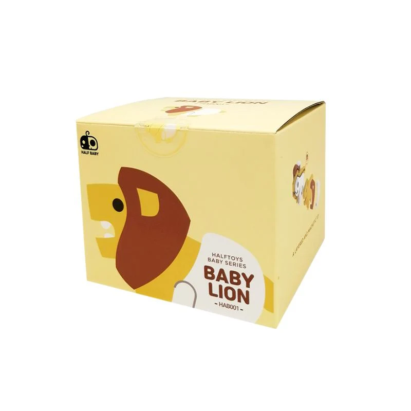 Baby Lion and Crib