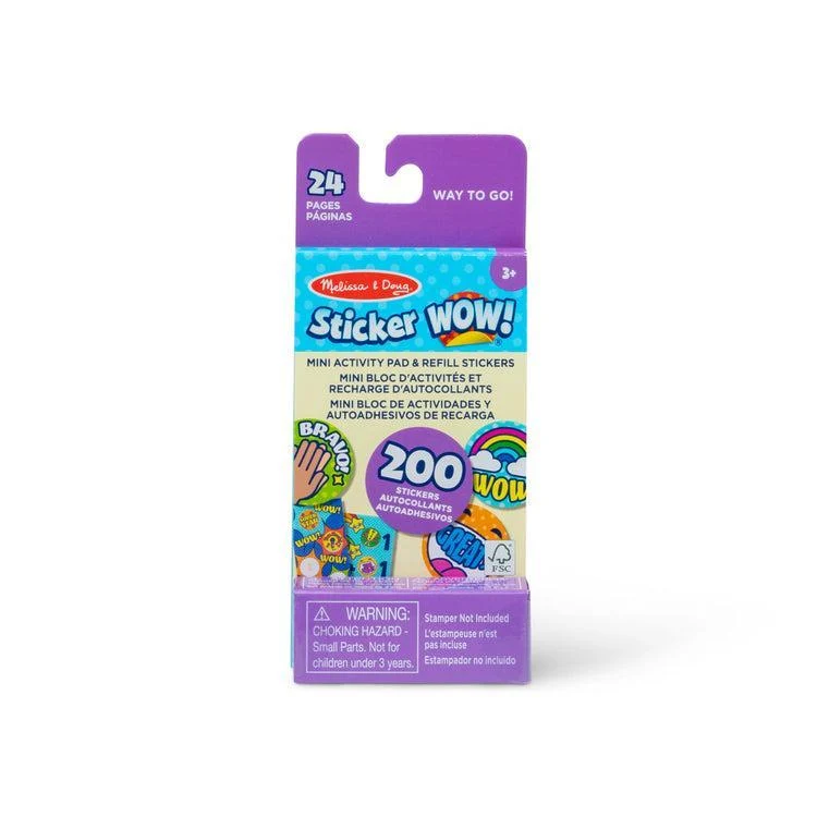 Mini Way to Go Sticker Wow! Activity Pad