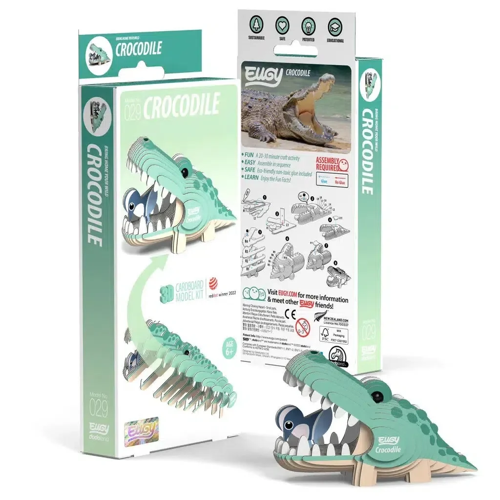 Crocodile 3D Puzzle - Image 2