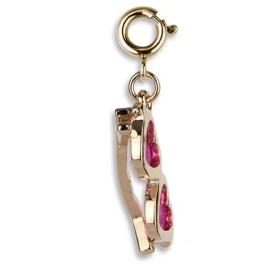 Gold Heart Sunglasses Charm - Image 2