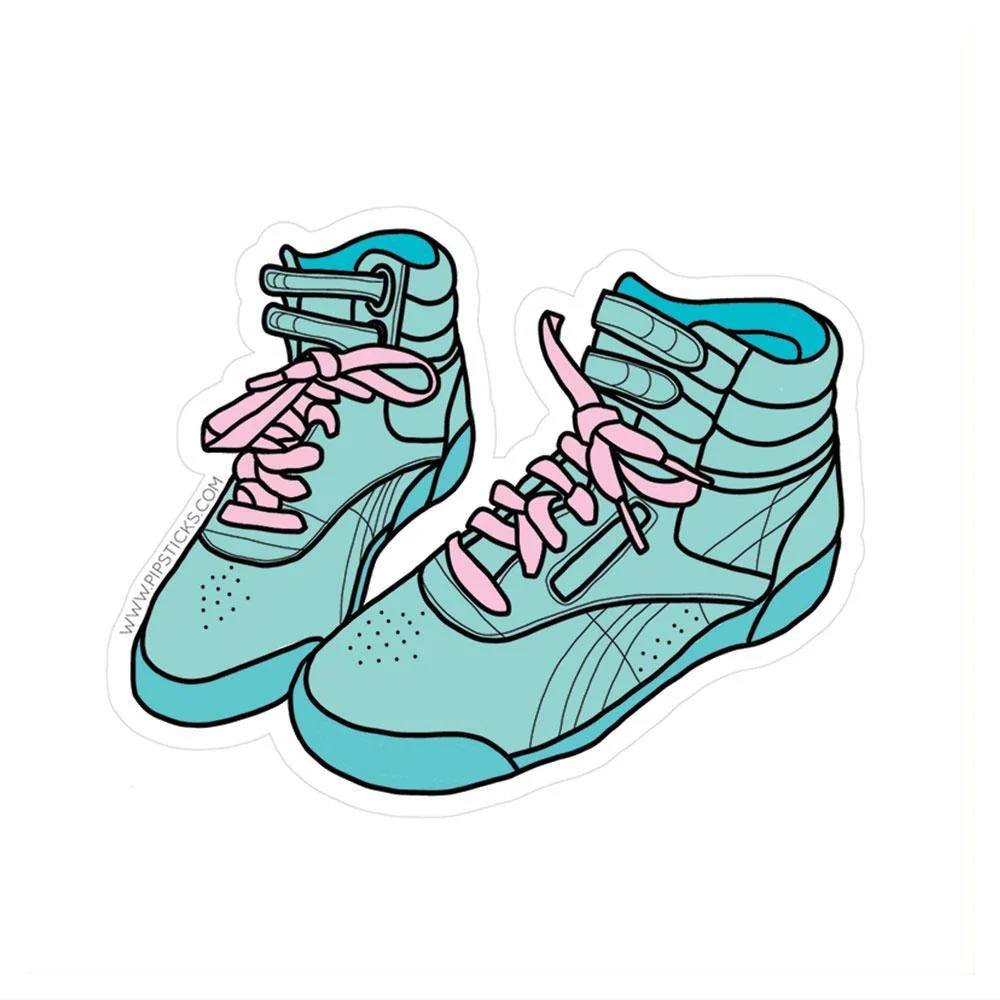 High Tops Vinyl Sticker