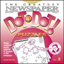 Monkeying Around The Greatest Dot-to-Dot Mini Travel Newspaper Book: Vol #2