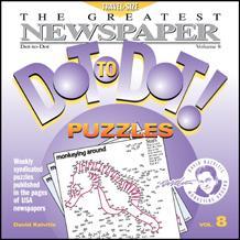 Monkeying Around The Greatest Dot-to-Dot Mini Travel Newspaper Book: Vol #8
