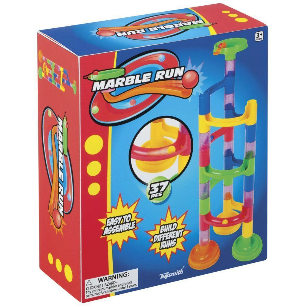 Marble Run  37 Pieces