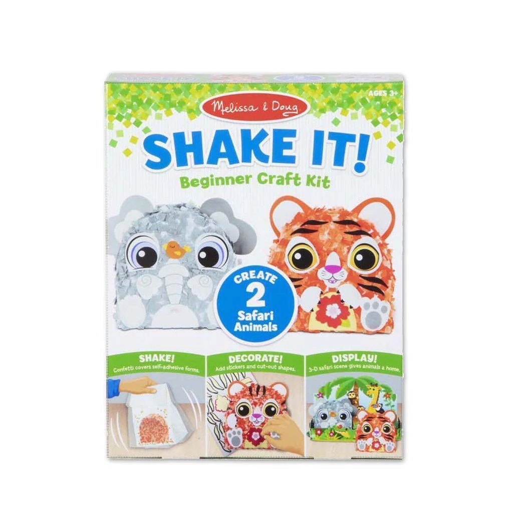 Shake It! Safari Animals Beginner Craft Kit