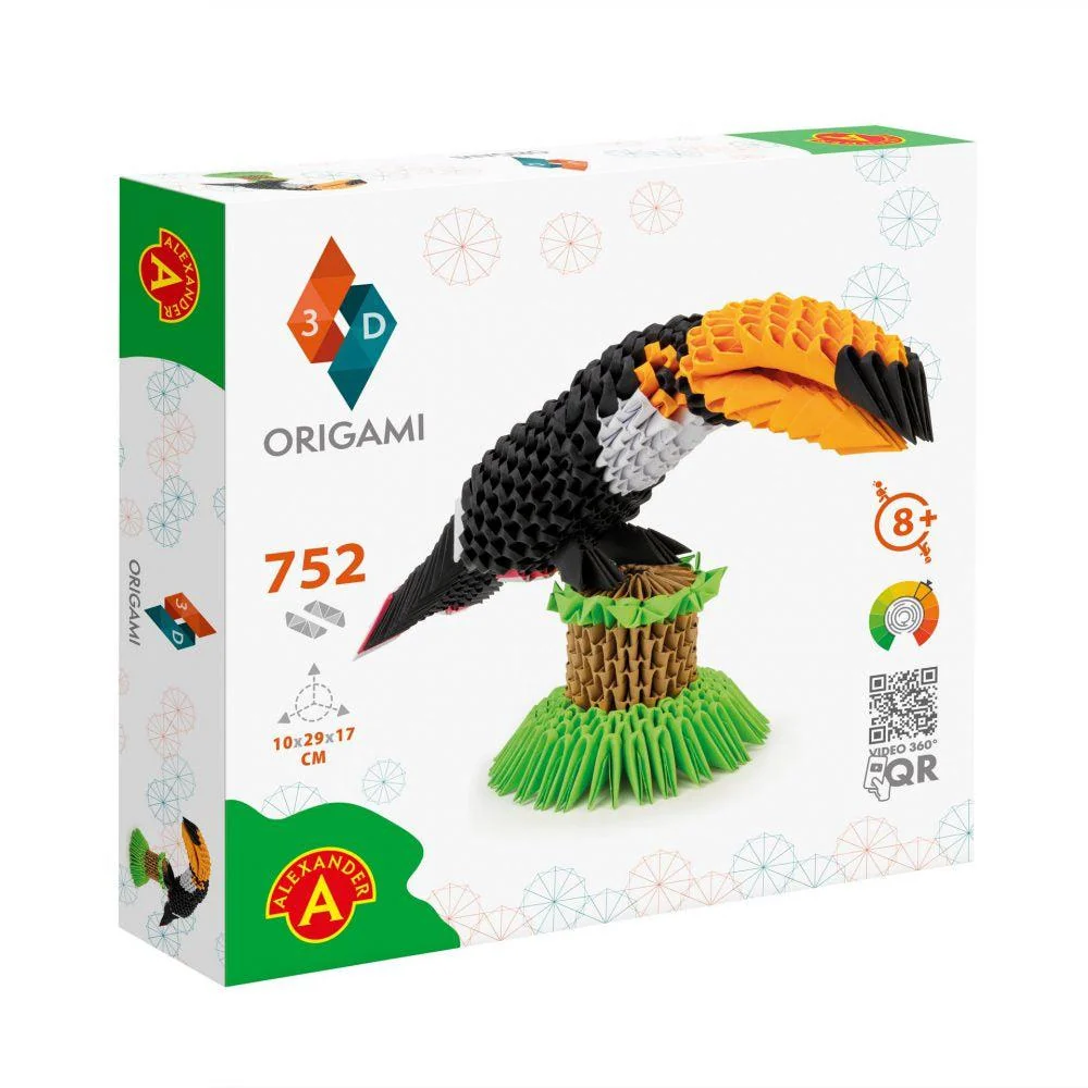 Toucan 3D Origami